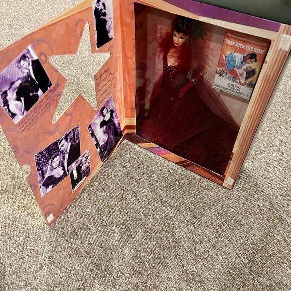 Barbie Gone with the Wind NIB Scarlett O’Hara doll.Hollywood Legends collection - Picture 3 of 13